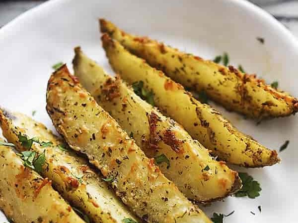 Batatas com ervas no forno Batatas com ervas no forno