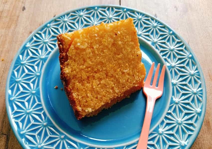 Bolo flocão de milho Bolo flocão de milho