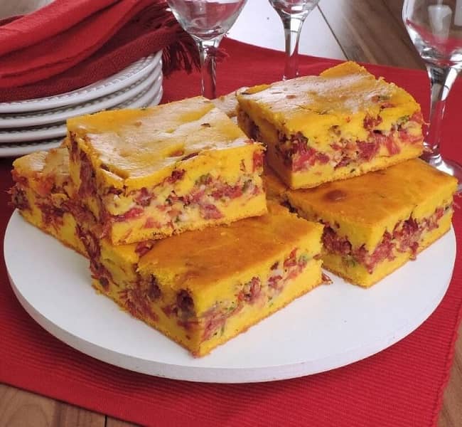 Torta de carne seca Torta de carne seca