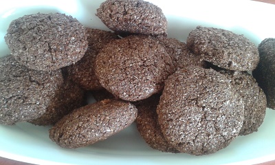 Biscoitos de trigo com chocolate Biscoitos de trigo com chocolate
