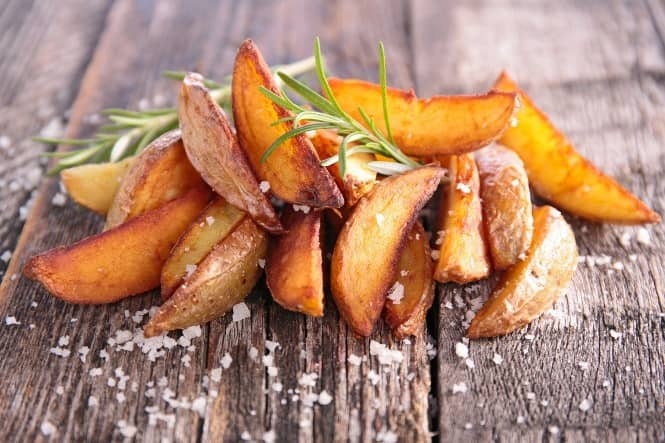 Batatas rústicas Batatas rústicas