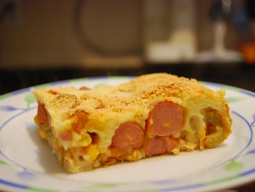 Cachorro-quente de forno Cachorro-quente de forno