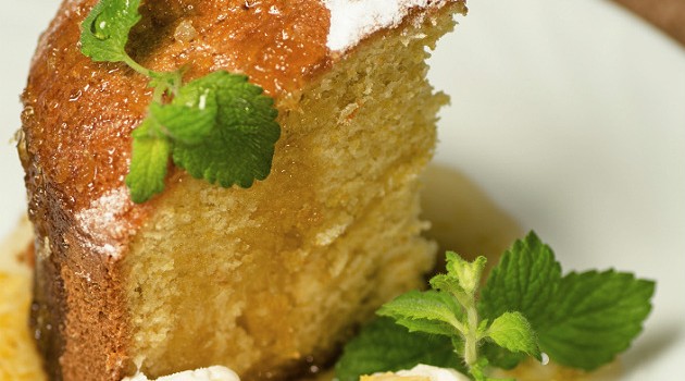 Bolo com farinha de milho Bolo com farinha de milho