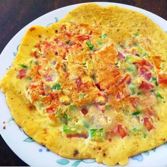Omelete de fibras