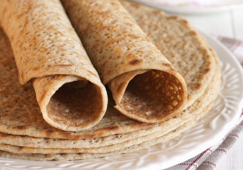 Panqueca fit de canela