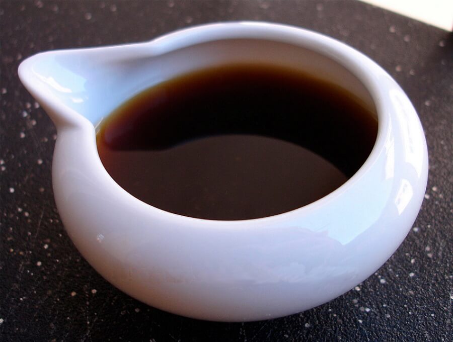 Molho de shoyu com gengibre Molho de shoyu com gengibre