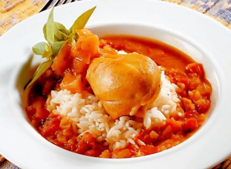 Curry de frango Curry de frango