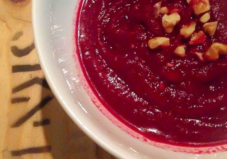Gaspacho de beterraba fit Gaspacho de beterraba fit