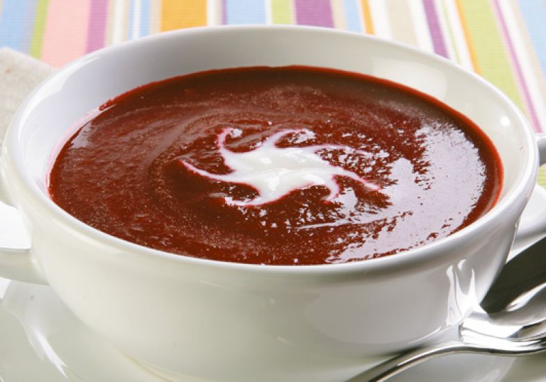 Sopa de beterraba