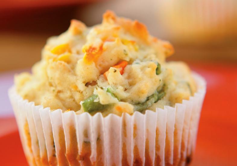 Muffin de legumes Muffin de legumes
