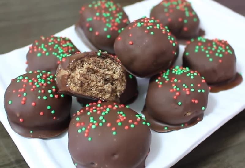 Biscoito de canela com chocolate