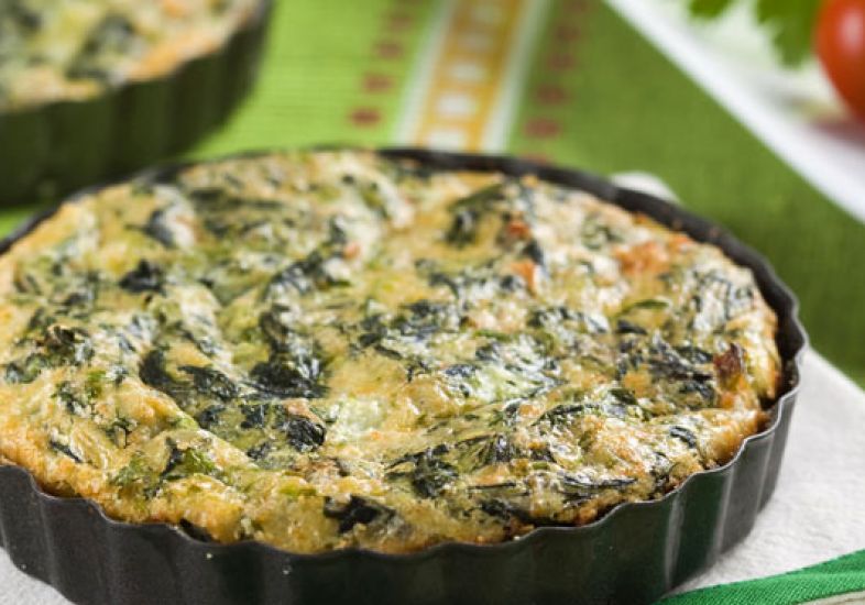 Quiche de espinafre