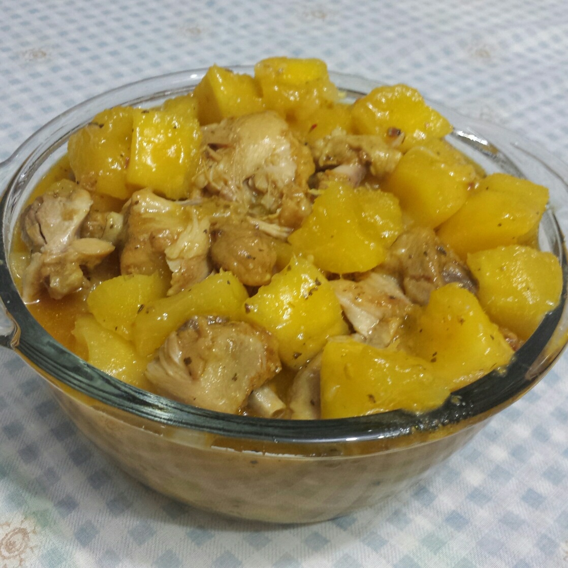 Frango com mandioca Frango com mandioca