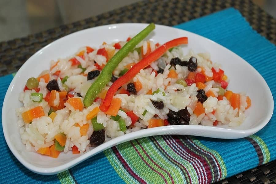 Arroz à grega Arroz à grega