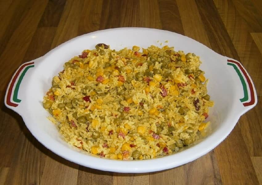 Arroz colorido