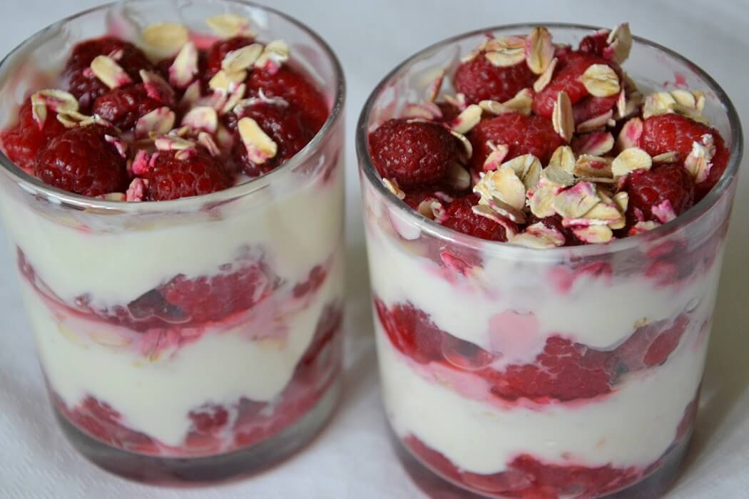 Cranachan (parfait de framboesa) Cranachan (parfait de framboesa)