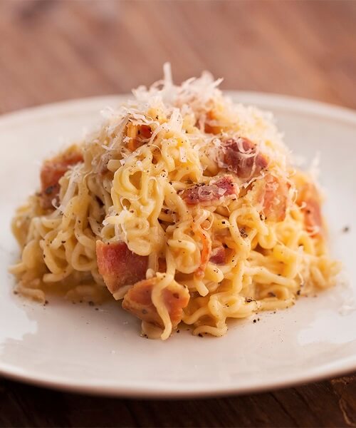 Lámen à Carbonara