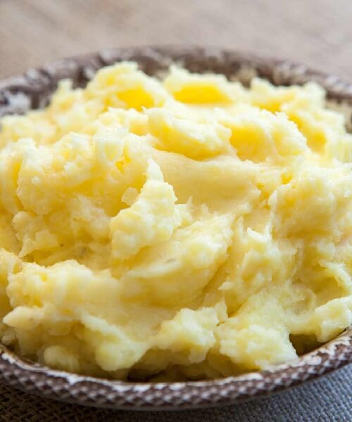 Purê de batata cremoso Purê de batata cremoso