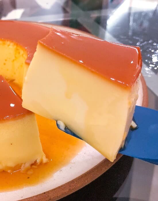 Pudim de três ingredientes Pudim de três ingredientes