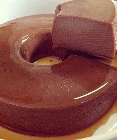 Pudim de chocolate Pudim de chocolate