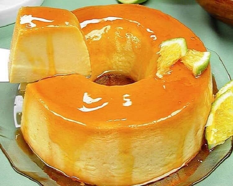 Pudim de laranja Pudim de laranja