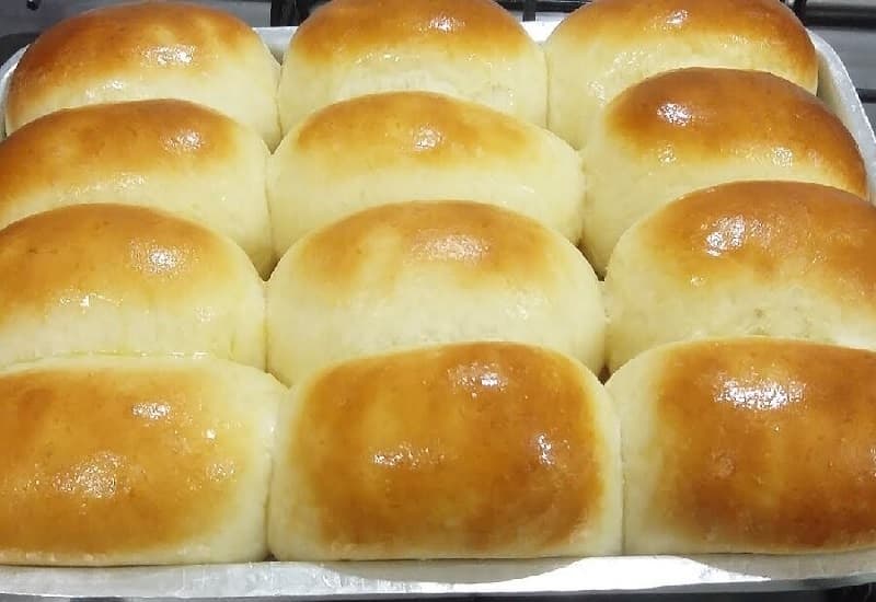Pão de leite fofinho Pão de leite fofinho
