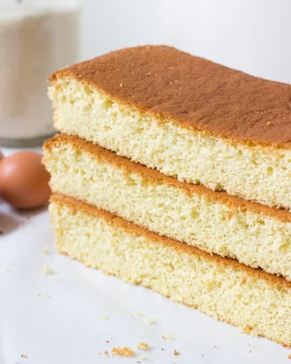 Receita de pão de ló tradicional