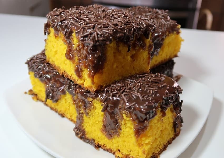 Calda para bolo de cenoura Calda para bolo de cenoura