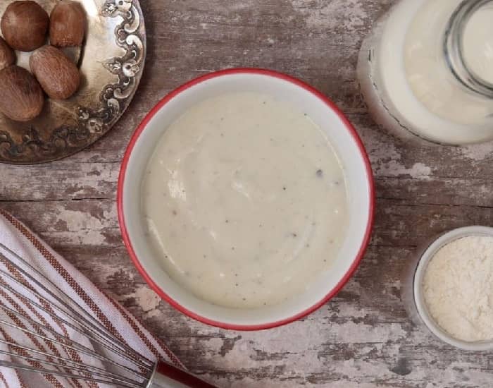 Molho branco bechamel Molho branco bechamel