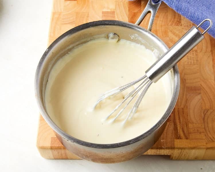Molho branco com maisena Molho branco com maisena