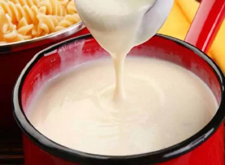 Molho branco creme de leite para macarrão Molho branco creme de leite para macarrão
