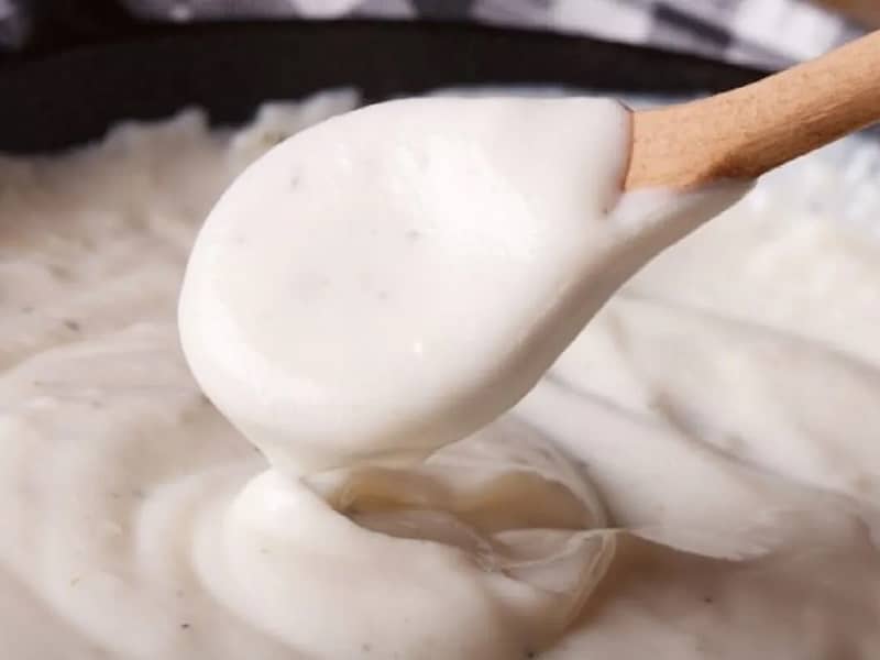Molho branco para lasanha