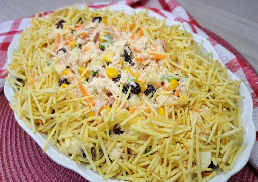 Receita salpicão Receita salpicão