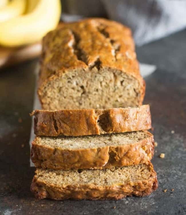 Receita de bolo de banana e aveia Receita de bolo de banana e aveia