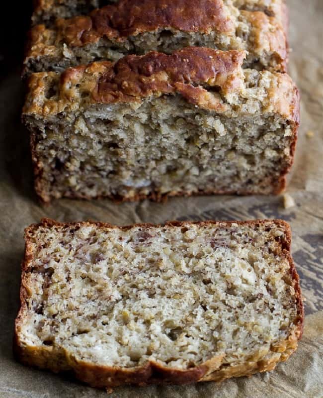 Bolo de banana e aveia fit Bolo de banana e aveia fit